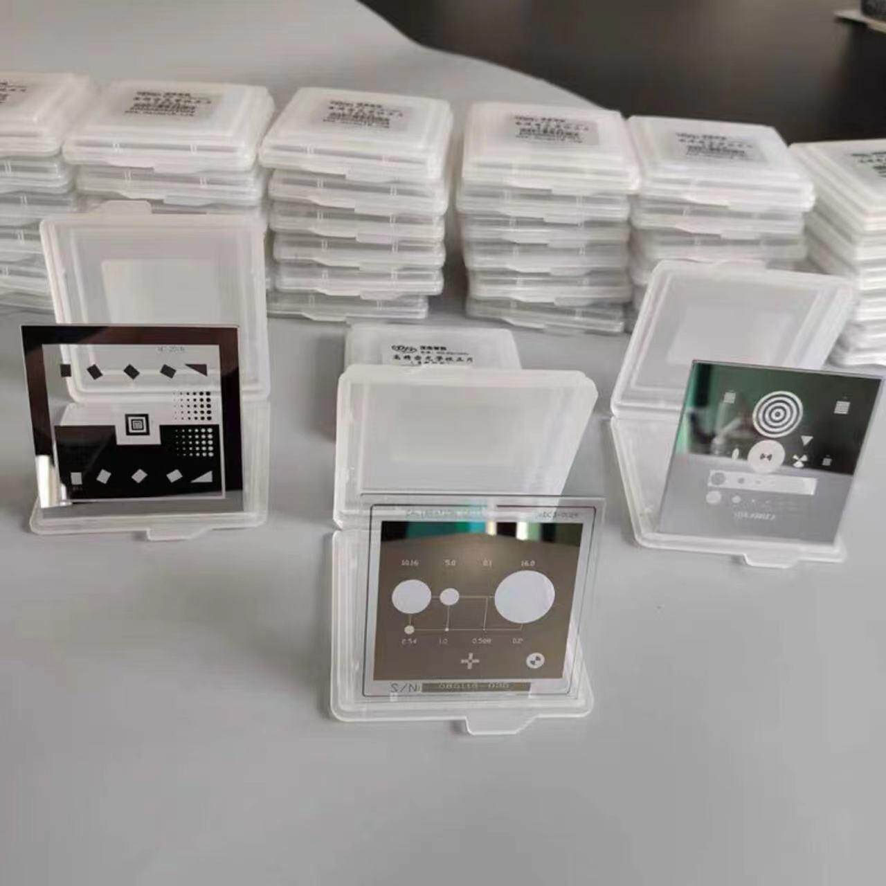 科曼尼2.5次元玻璃校正片/二次元标准件//校准块棋盘格高精度