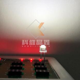 F5草帽无品牌 灯340草柠帽 led灯珠5mm檬黄车1低光衰灯珠色温800