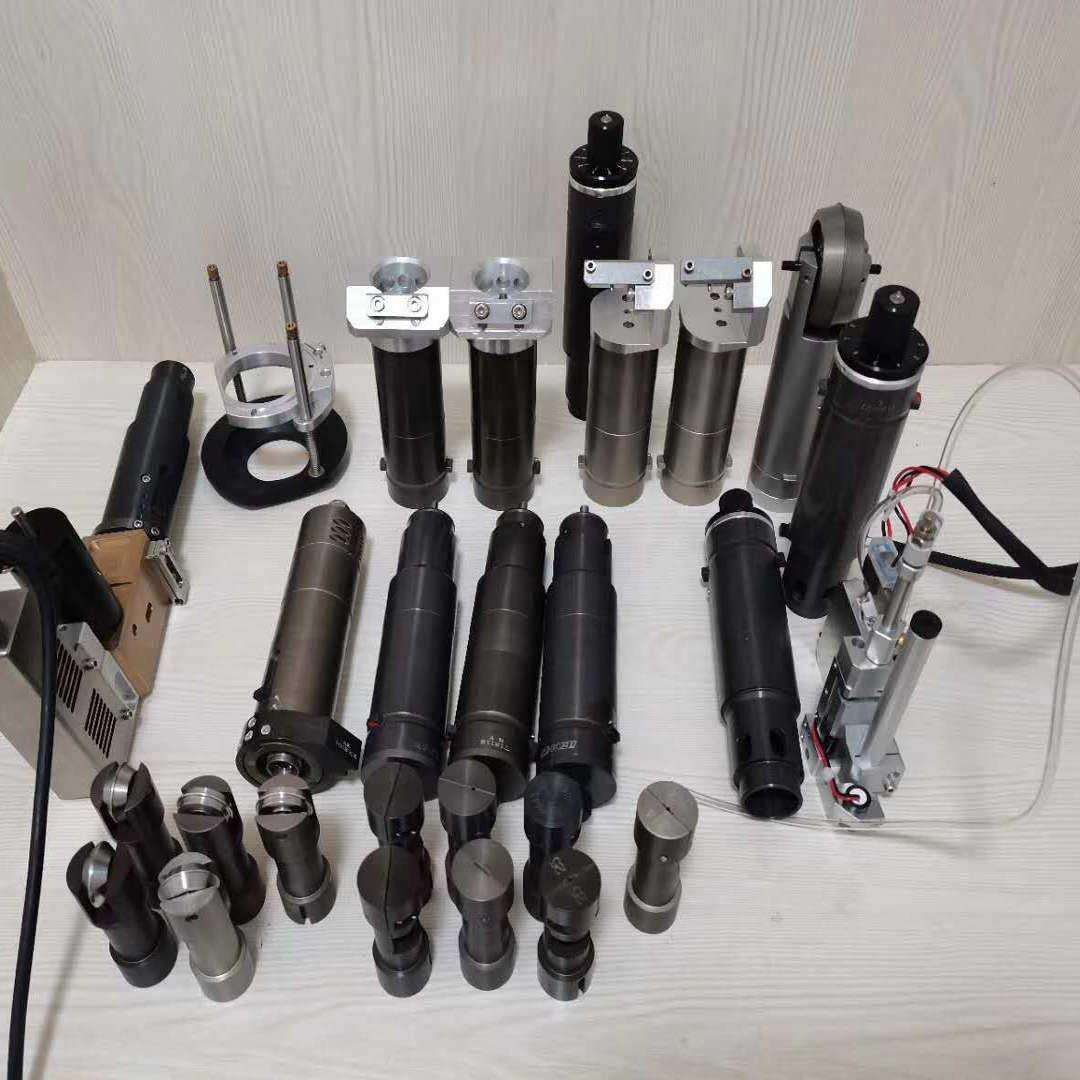 通用振动刀工具头刀杆爱科iECHO斜切刀座V切刀轮刀配件总成气动刀
