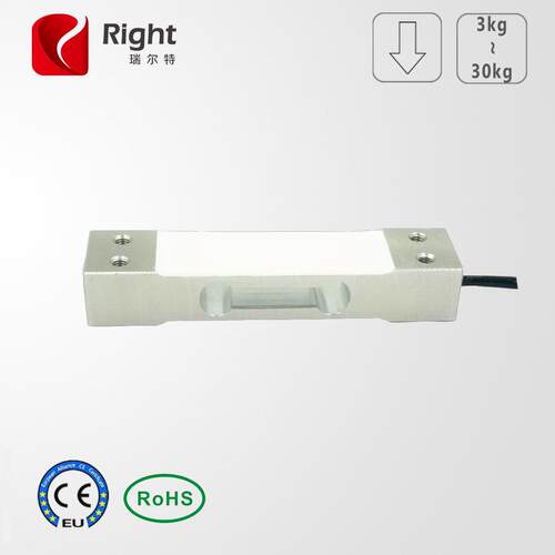 R127高精度微量计量快速称重过程3-30kg传感器纤型空心荷重元