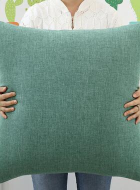 大抱枕靠垫客厅沙发大号靠背70现代简约北欧靠枕套65绿色超大定制