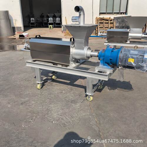 牛粪鸭鸡粪家禽养殖场脱水机全自动上料干湿分离机牛粪脱水机
