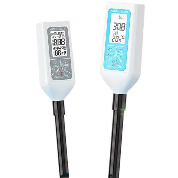皆仪 AE8375 笔式盐度计（0~25%）咸度计海水养殖测盐器AE8375