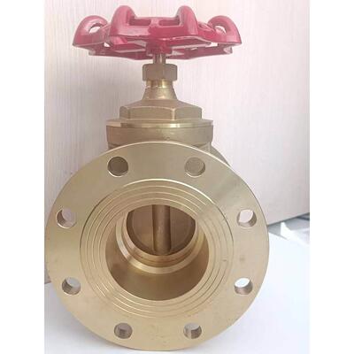上海苏高阀门工程专用黄铜法兰闸阀Z45W-16T DN50 80 100 150 200
