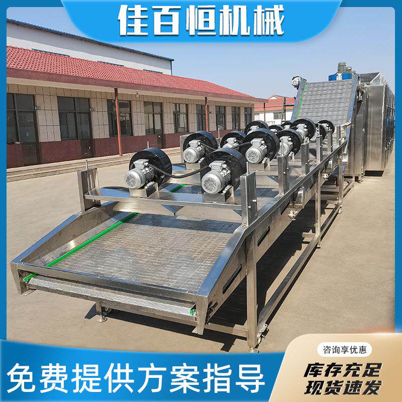 网带式大型烘干机碧URV根开心果烘木设备果巴旦核桃板栗烘干烤机