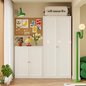 钢制阳台防晒收纳柜家用高矮组合铁艺防水防潮大容量置物柜储物柜