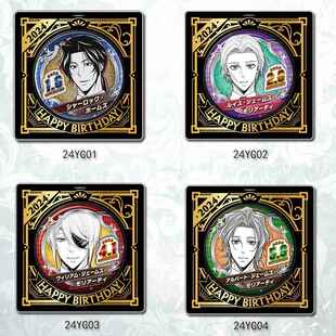 跨境热JUMPSHOP2024年生日徽章忧国的莫里亚蒂詹姆士生日吧唧立牌