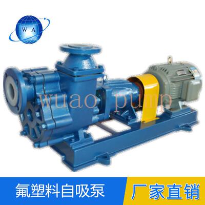 FZB型氟合金氟塑料F46耐腐蚀化工自吸泵废水提升泵加药泵