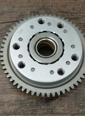 摩托车超越离合器总成CG125 150 175 200 9珠启动盘打火盘总成通