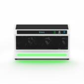 RE你FO机DF40桌面式 迷无尘工作DSZ台手压屏贴膜维修照明X显尘除尘