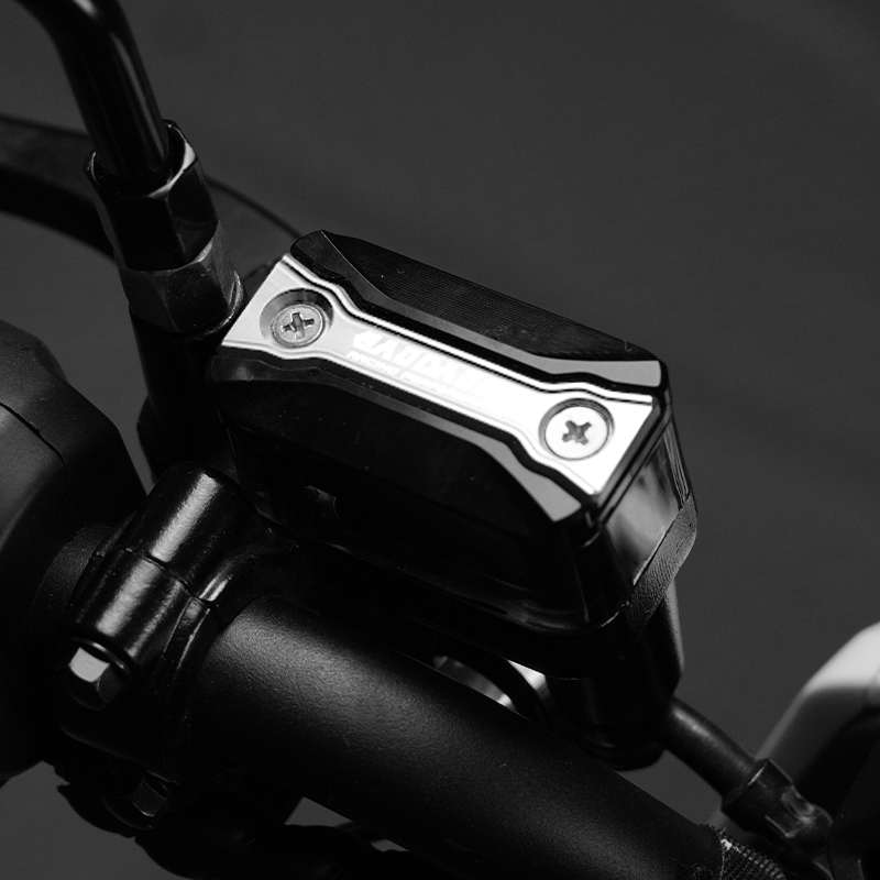 适用小牛F400T G400T刹车油泵盖改装上泵盖油壶盖铝合金直上配件