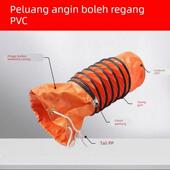 软管风管排气管道帆布通风管道伸缩烟管耐高温防火排烟喷漆房加厚