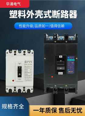 DZ20Y-100 225 3300塑壳断路器空气开关短路保护器三相32 63A 3P