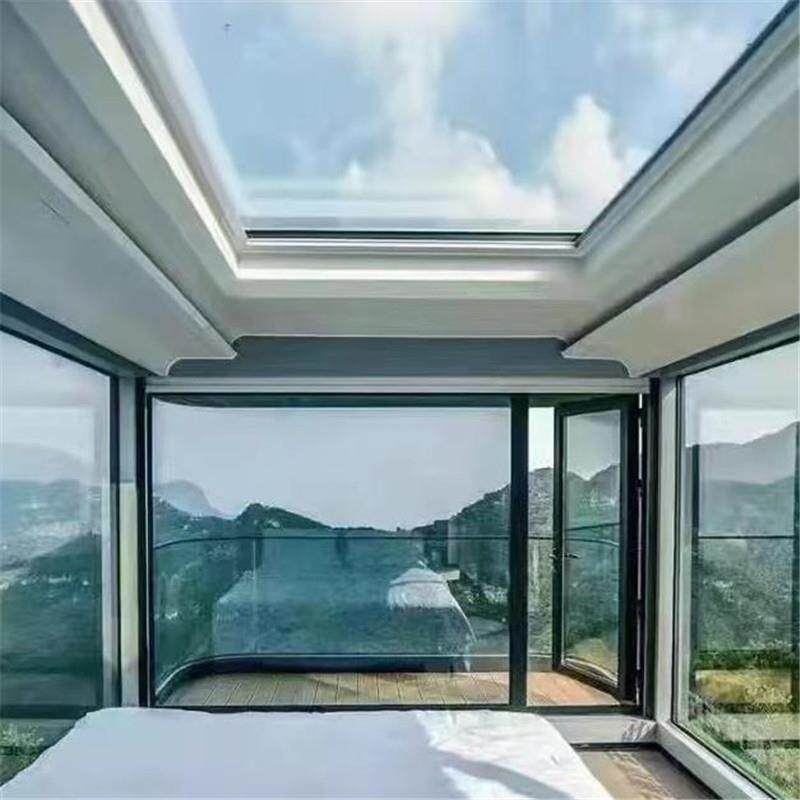 金属木质铝合金各种材质均可制作户外景观民宿小屋品质太空舱