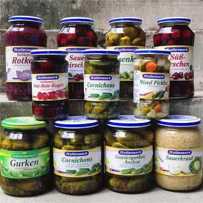 Stollenwerk Sauerkraut德国碧绿屋 埃德卡酸椰菜经典紫甘蓝罐头