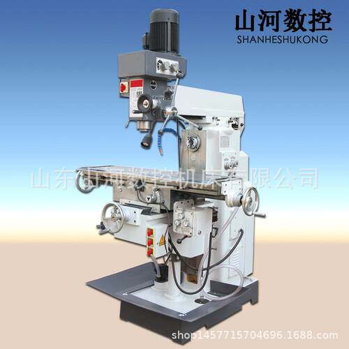 厂家现货供应zx6350D钻铣床自动进给端面铣床6350A立卧两用