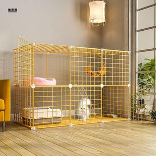 猫笼子家用室内三层猫咪别墅超大自由空间带厕所一体两层小型猫屋