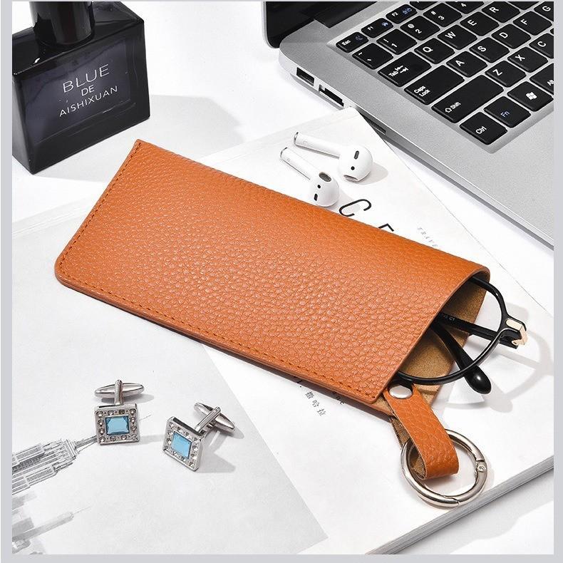 便携可挂眼镜收纳袋防压眼镜包太阳镜墨镜收纳袋子男女款随身挂包