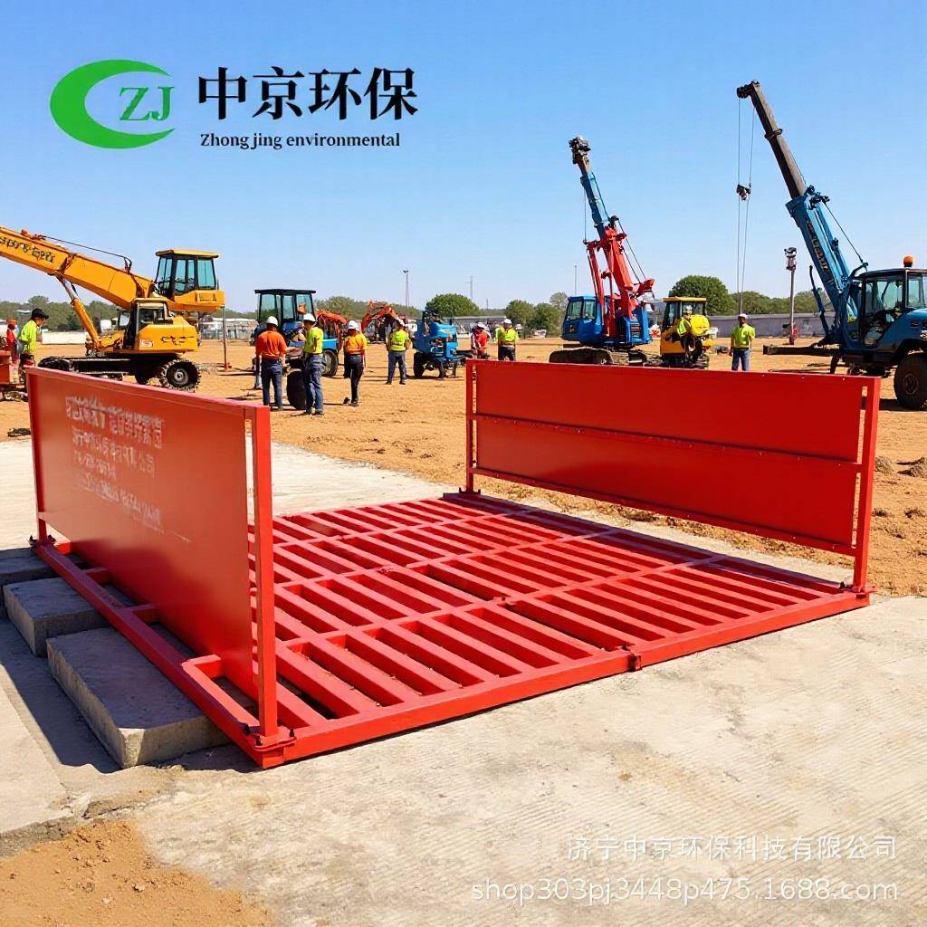 供应移动洗车槽建筑工地用可移动洗车设备方便转场易安装洗车台