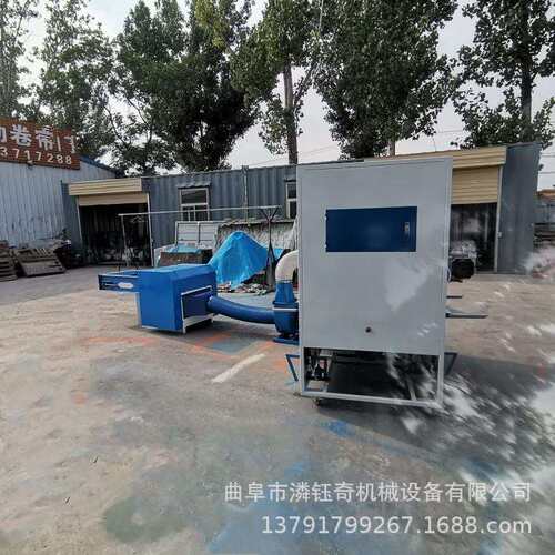 创意摆件挂件充棉机丝绵开棉充棉一体机家纺枕芯抱枕冲棉机