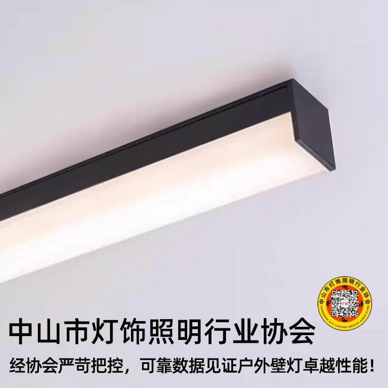 户外吸顶灯长防防虫过道超水亮室外阳台室专用灯SYJYDXMX一字吸顶