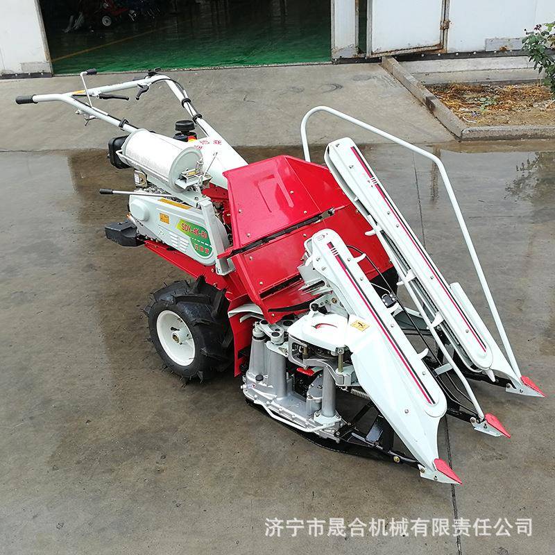 手扶式农用割捆机山地小块用收割打捆一体机