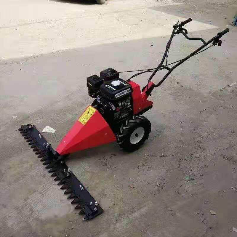 1.2米果园蔬菜除草机 手推自走割草机 小型牧草割草机价格