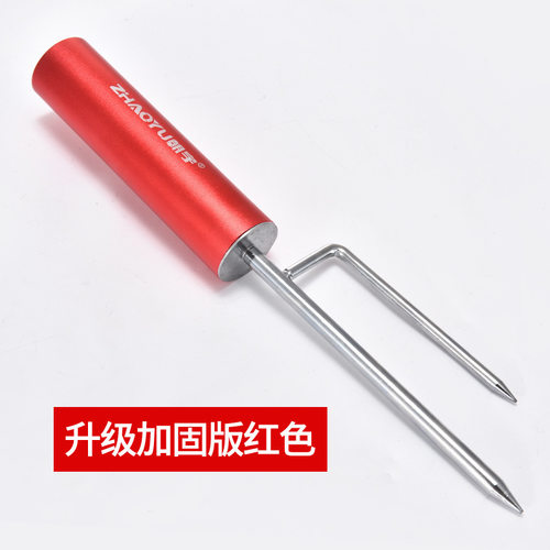 海竿支架抛竿地插筒海杆插地座架多功能插竿筒钓鱼竿立杆器立竿器