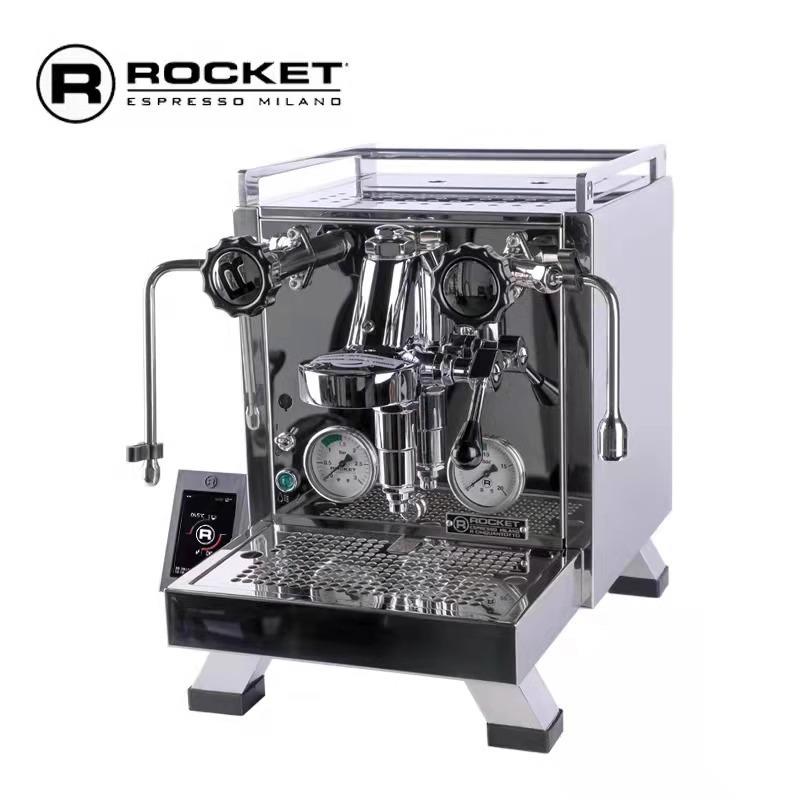 自意大火箭R无品牌/OCK利ETR58双锅炉旋转泵意式半 动咖啡机家商