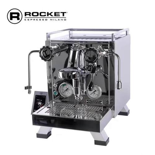 自意大火箭R无品牌/OCK利ETR58双锅炉旋转泵意式半 动咖啡机家商
