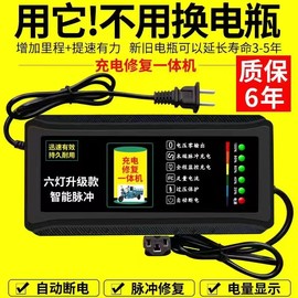 自动断电 两轮三轮电动车电瓶车充电器48V60V72V超威电车万能通用