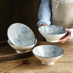 ramen Restaurant bowl Japanese ceramic inch