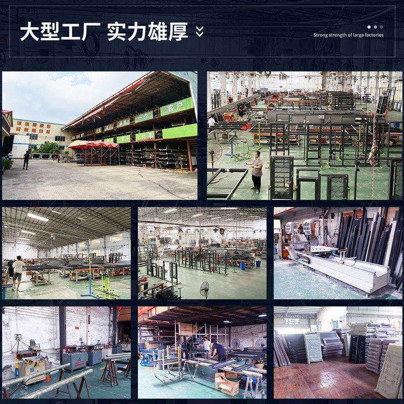 新款直销跨境卧室断桥铝门窗防盗封阳台隔音窗户自建房窗纱一体平