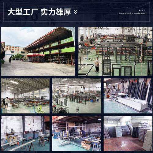 跨境卧室断桥铝门窗防盗封阳台隔音窗户自建房窗纱一体平开窗厂家