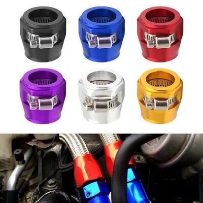 4pc AN4 AN6 AN8 AN10 AN12 Car Hose Finisher Clamp Radiator