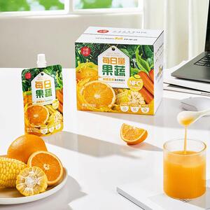 小碗良食每日果蔬 液体沙拉 NFC鲜橙玉米果蔬汁 儿童营养果蔬饮料
