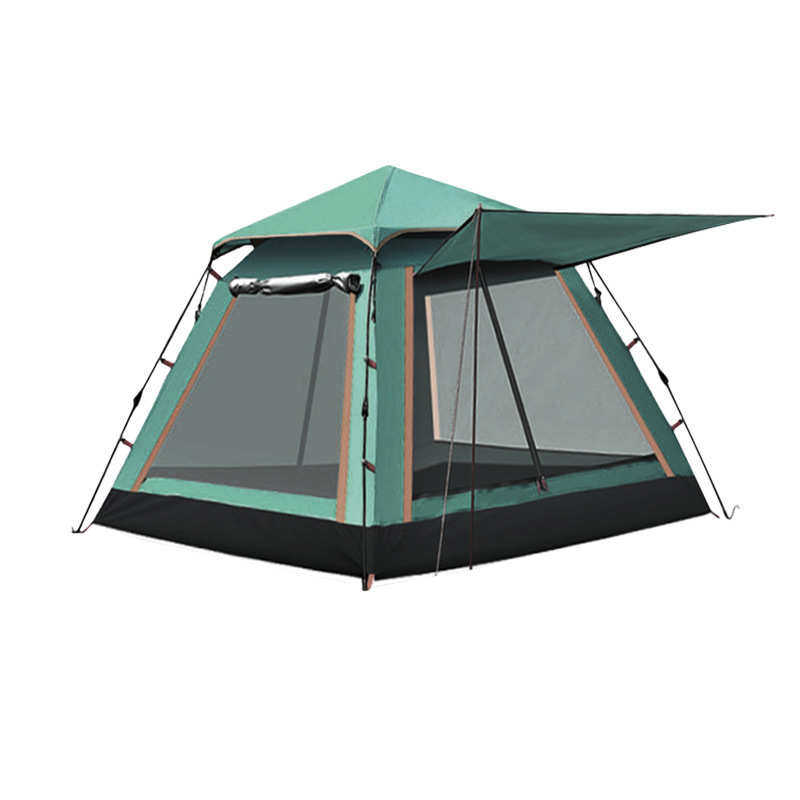 驿泊户外全自动速开四面帐篷户外便携式折叠帐篷徒步旅行野营帐篷