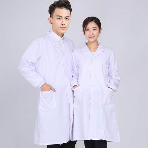 正品劳保褂男工作磨耐脏长款搬运服耐蓝大褂大挂长衫防尘白大实服