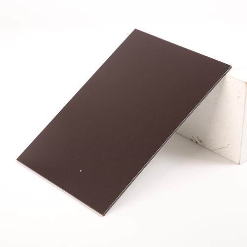 抗刮咖啡色 装饰建材铝塑板 品质优良 导热性低外幕墙装饰铝塑板