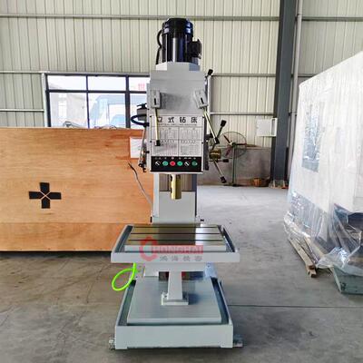 Z5140立式钻床钻孔机攻丝z5140B-1方柱钻床移动工作台