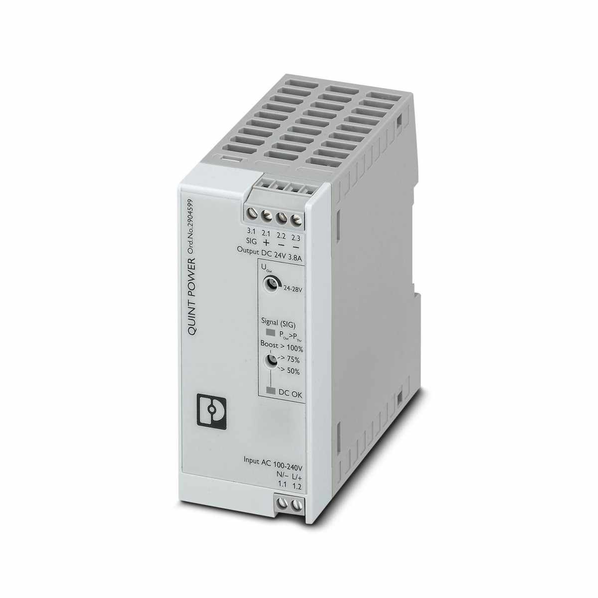 原装现货 QUINT4-PS/1AC/24DC/3.8/SC=2904599 菲尼克斯电源