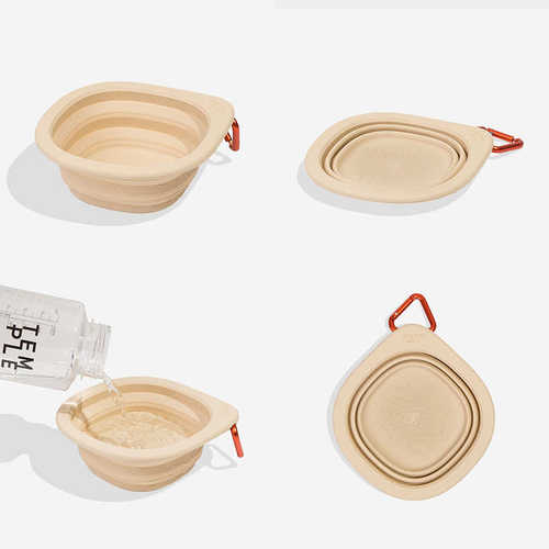 ZeeDog折叠餐碗便携式随行餐碗宠物用品狗狗户外游玩喝水食盆