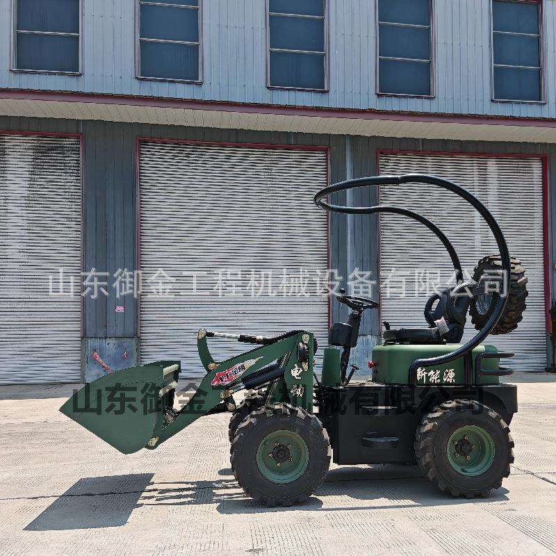 电动铲车小型清粪推土机家用养殖场建筑工程工地电动装载机