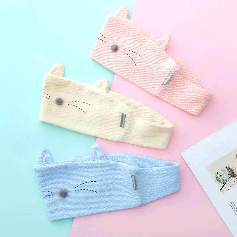 坐月子帽子夏季孕妇产妇产后用品女棉春秋夏天薄款头巾防风发带