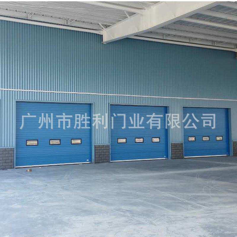 675工滑升门工升业电动滑快速业门厂房垂车间仓库上滑门工厂直提
