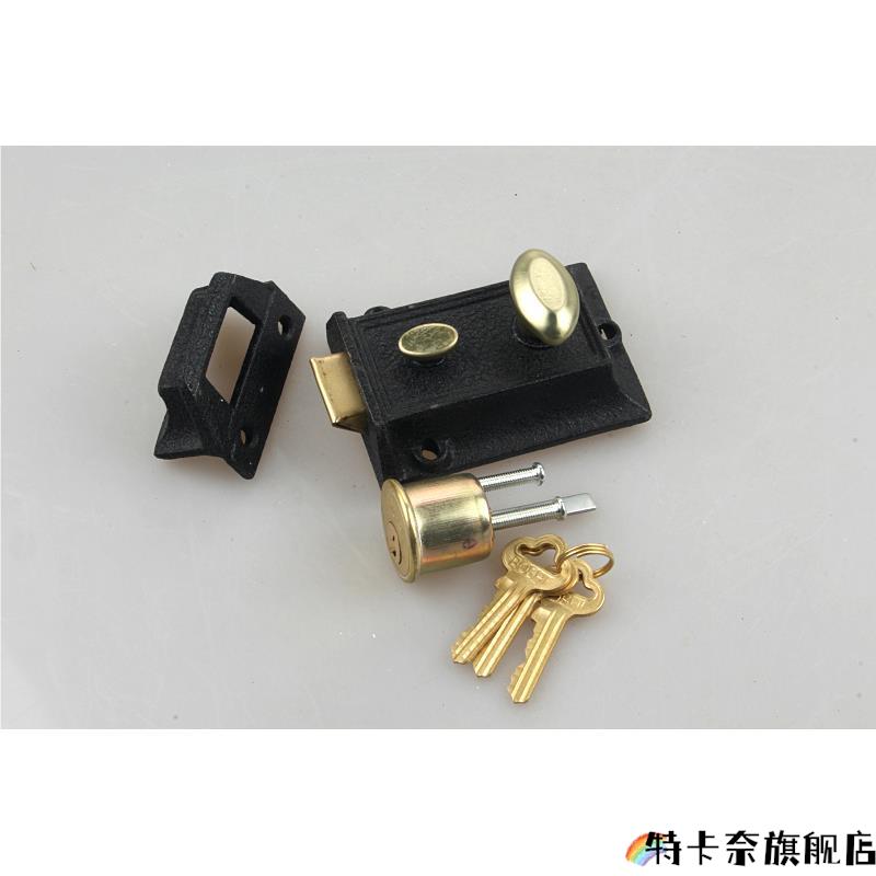 老款牛头锁牛头锁门锁新门锁牛房门锁头锁老式室内外木门锁卧室房