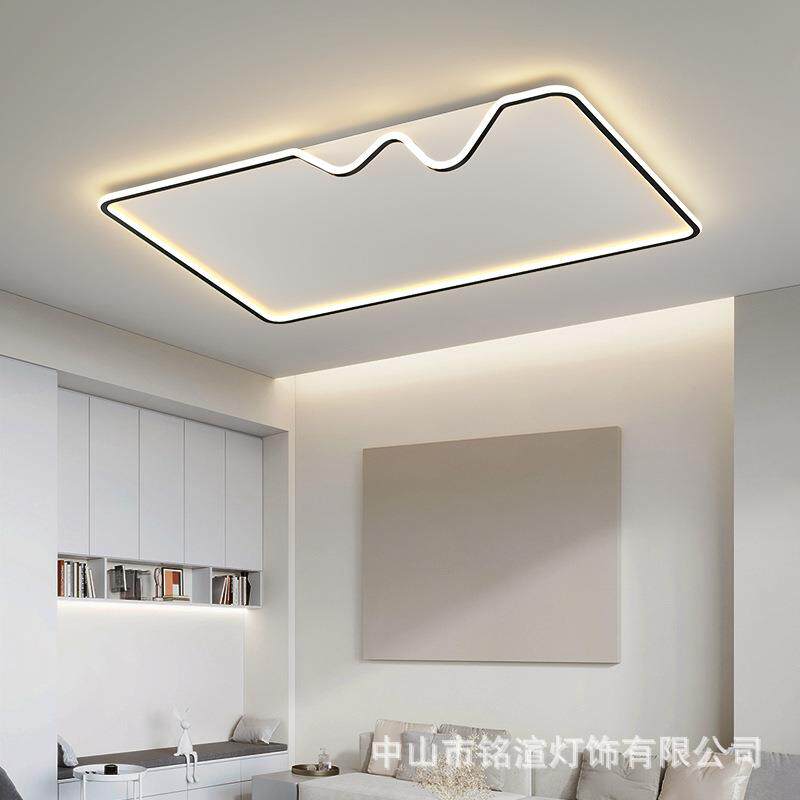 现代简约吸顶灯大气客厅灯卧室主卧温馨浪漫led极简灯具
