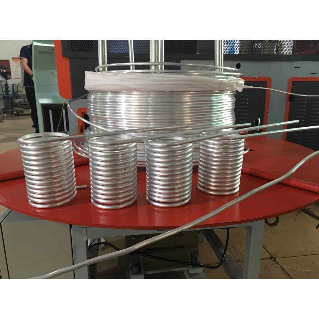 铝管盘管机冷凝器绕制机弯管机铁线折弯机2d线材成型机