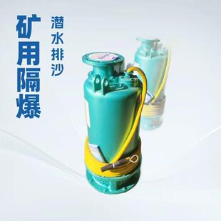 矿用隔爆型潜水排沙泵大流量离心渣浆泵BQS300-90-132防爆排污泵