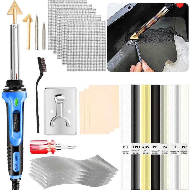修复裂痕汽车破洞保险杠焊接工具塑料电路板开塑料修复电烙铁